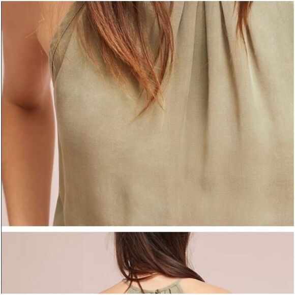 ✨Cloth And Stone Pink Halter Jumpsuit Size M ANTHROPOLOGIE✨ - Picture 5 of 12